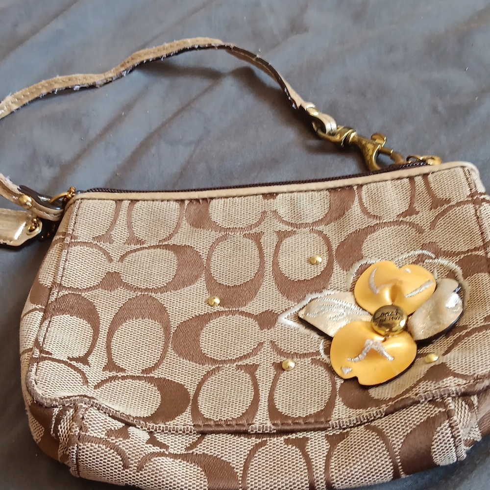 Coach wristlet.